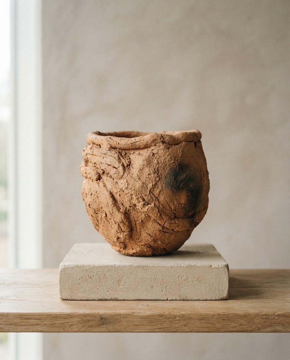 Hand-Coiled Vessel No. 12